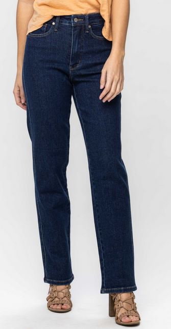 Tummy Control Judy Blue-Dark Wash