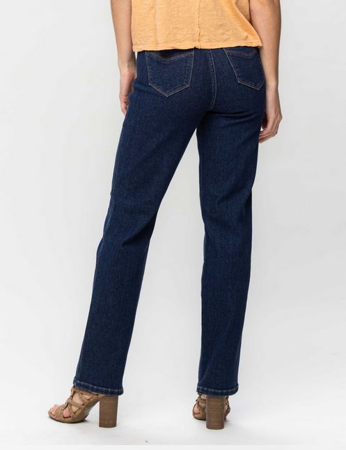 Tummy Control Judy Blue-Dark Wash