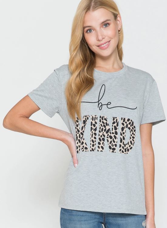 Be Kind Shirt - Gray