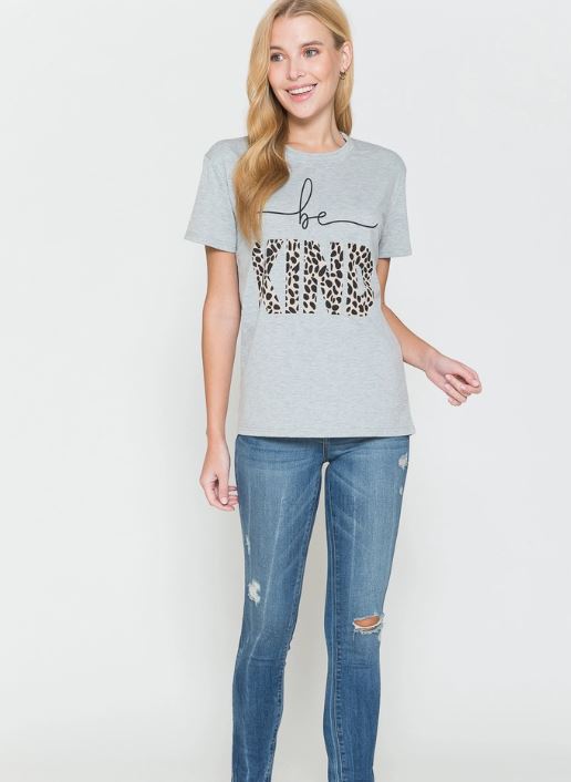 Be Kind Shirt - Gray