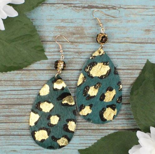 Leopard Earrings