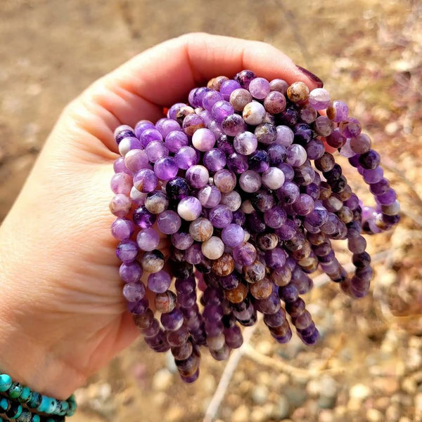 Dog's Tooth Amethyst Crystal Bracelet