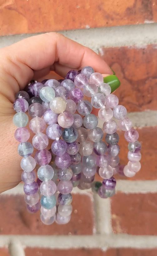 Fluorite Stretch Bracelet