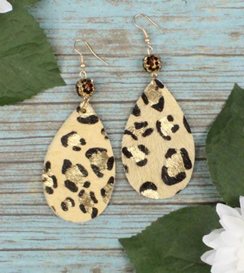 Leopard Earrings