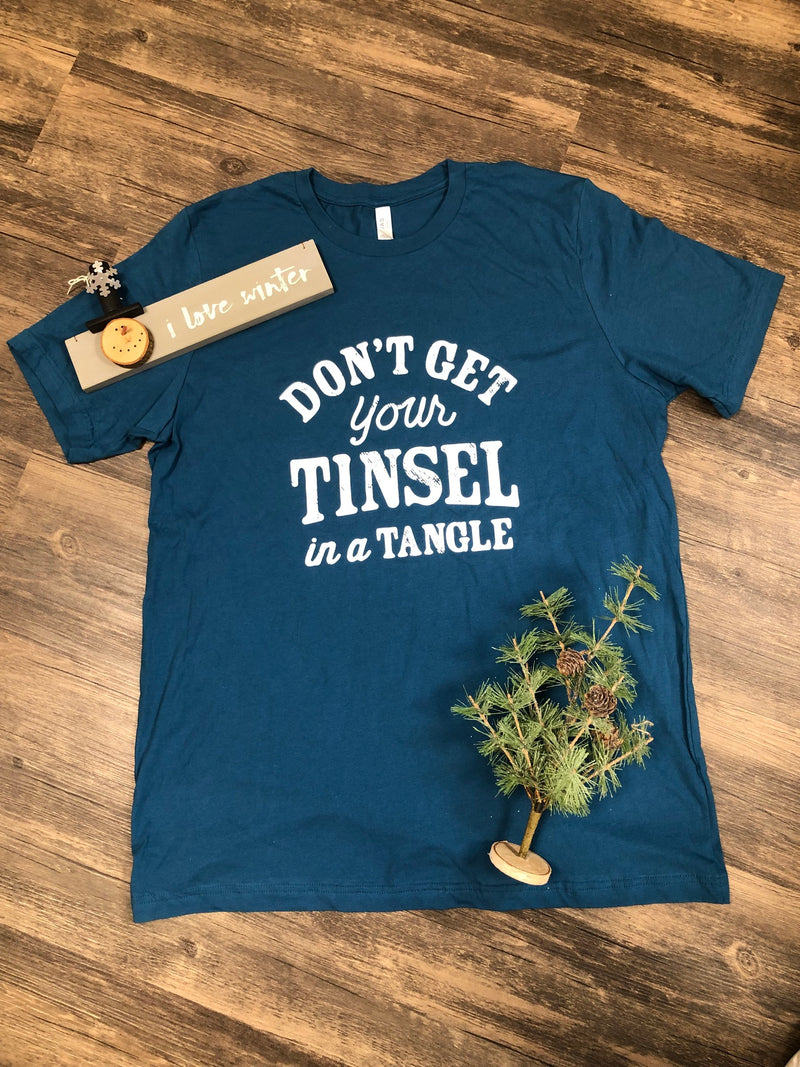 Don't Get Your Tinsel In A Tangle - Blue