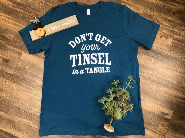 Don't Get Your Tinsel In A Tangle - Blue